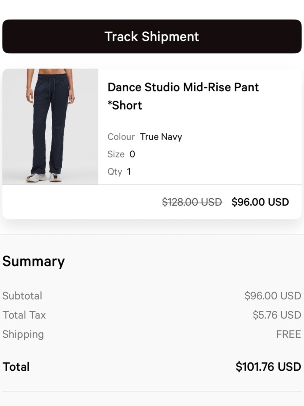 lululemon athletica Dance Studio Bootcut Pant - True Navy - Brand new